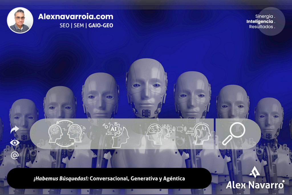 Nuevos tipos de busqueda conversacional generativa agentica